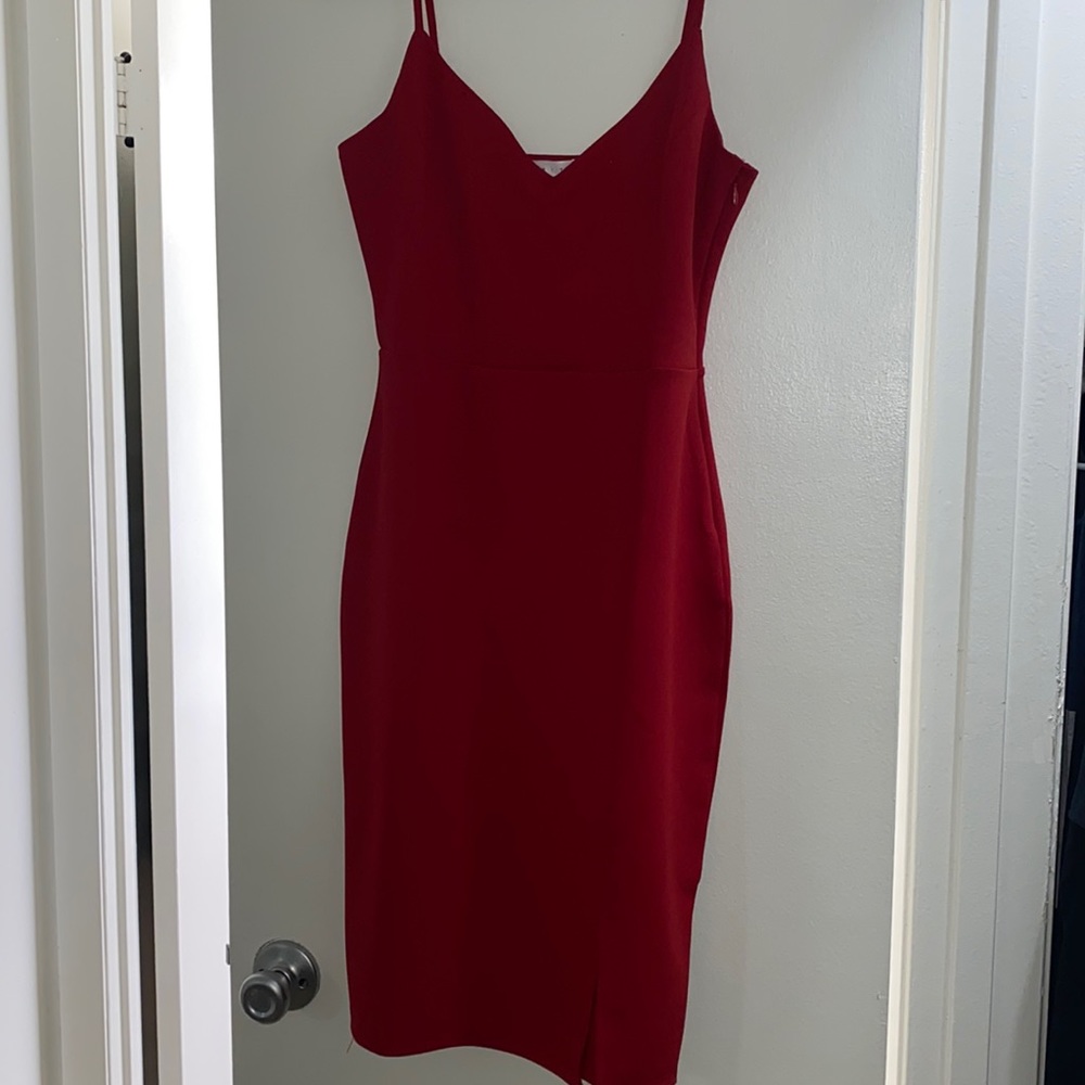 NWOT Leith Red Dress